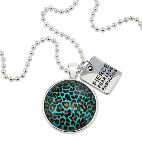 jewellery with a cause leopard necklace