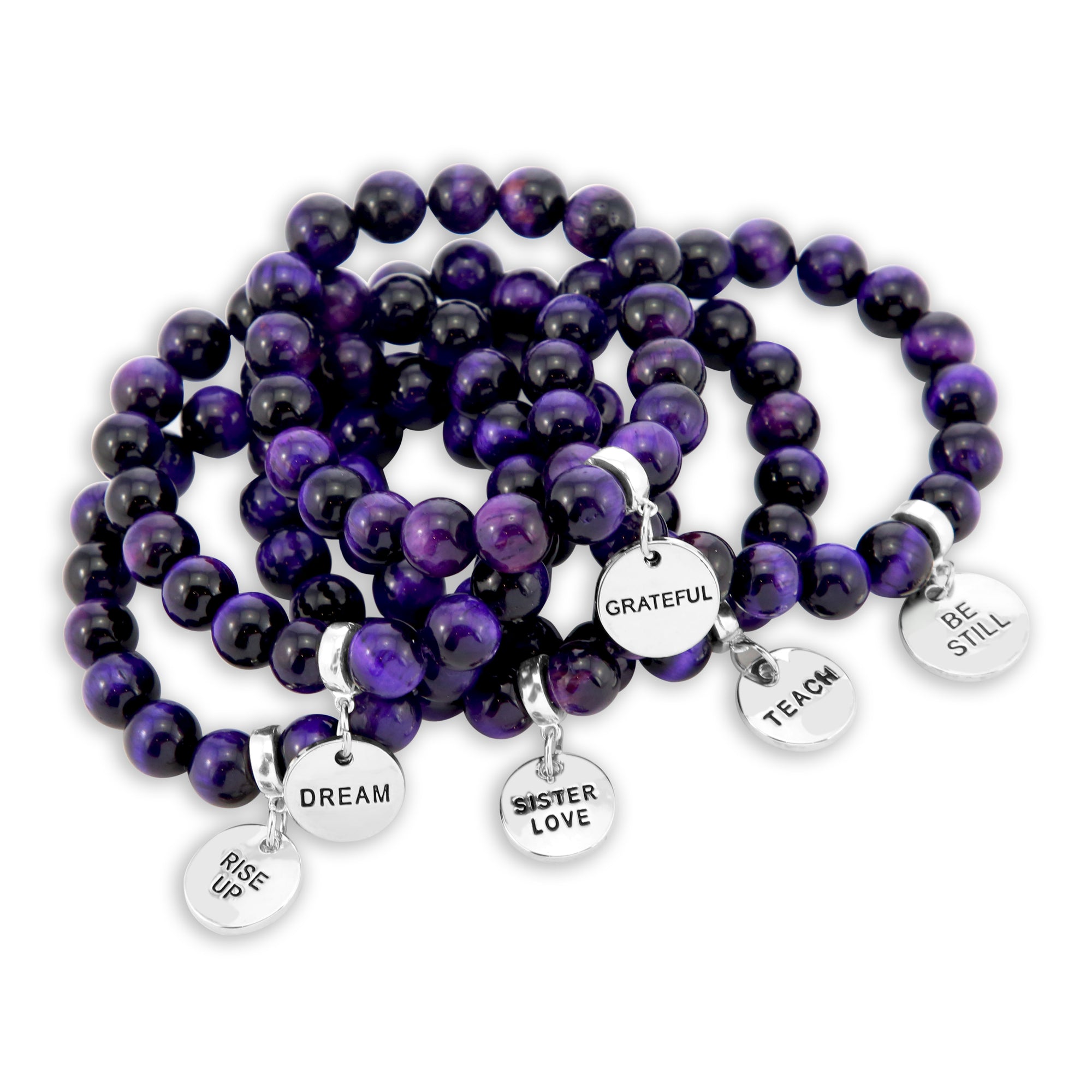 purple tigers eye