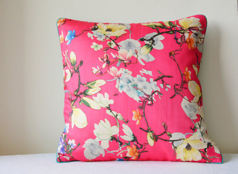 pink pillow covers