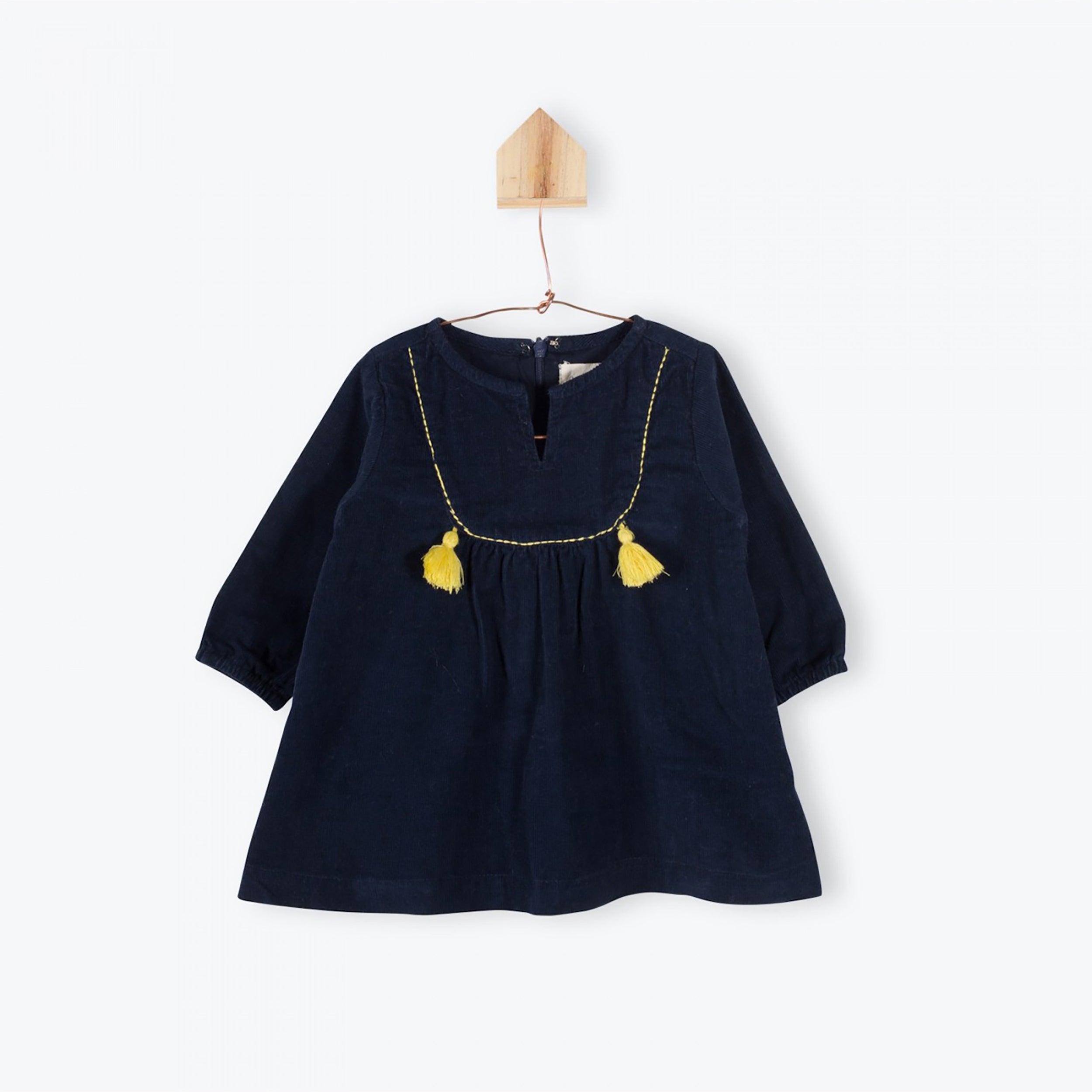 navy blue baby dress