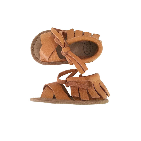 Boho Sandals - 100% Leather - Brown – Wildchase