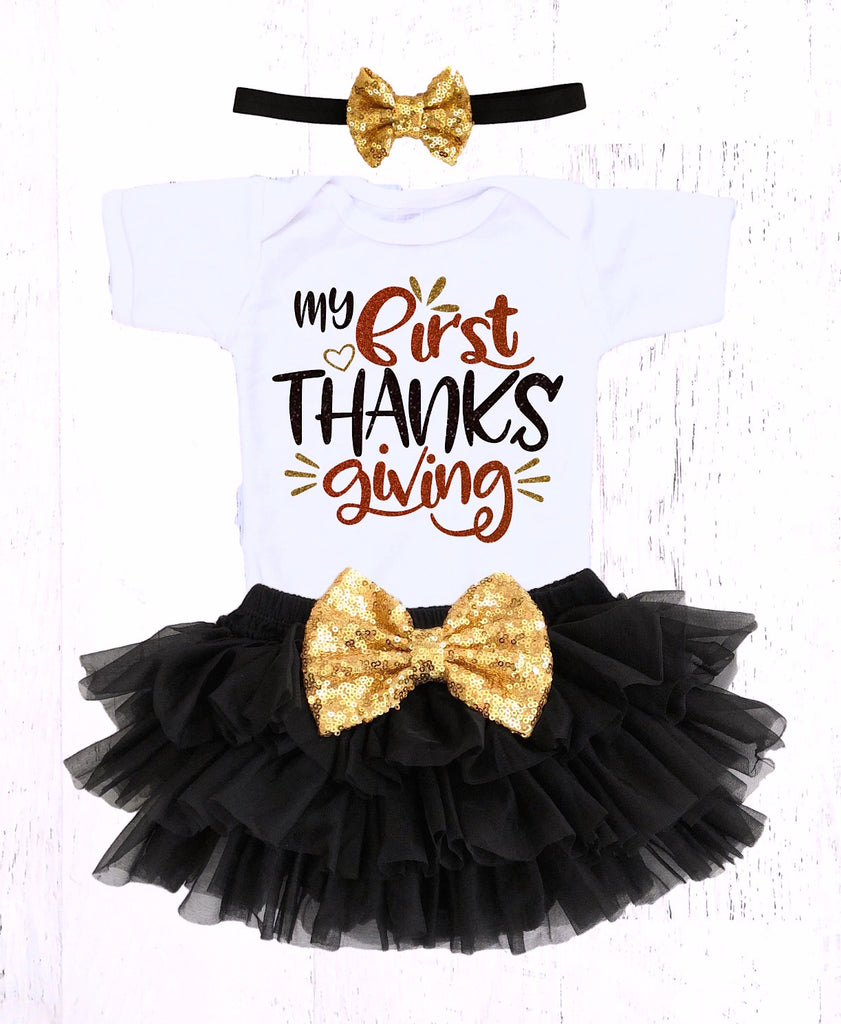 thanksgiving baby girl outfit