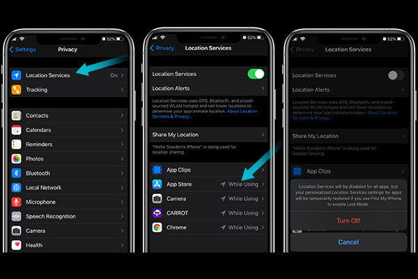 Change your location service settings to stop your iphone battery from draining fast