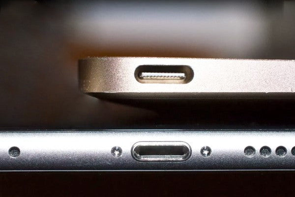Lightning and USB-C connector