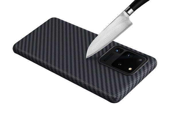 PITAKA S20 aramid case is scratch resistant