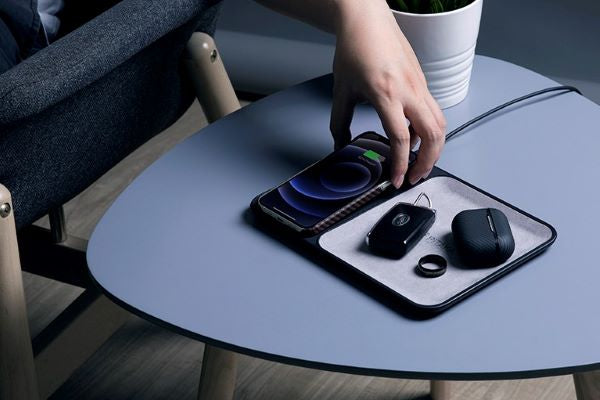 PITAKA wireless charger with home decoration feature