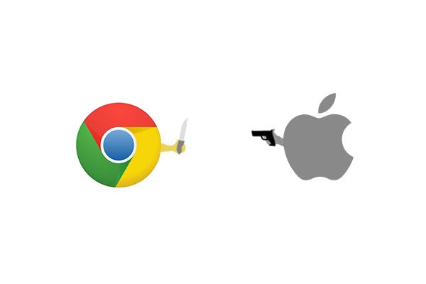 Google vs Apple competition between iOS and Android