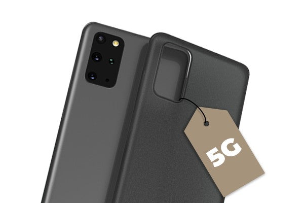 phone case with a 5G tag