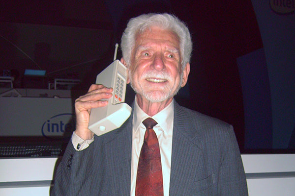the first official cell phone from Motorola