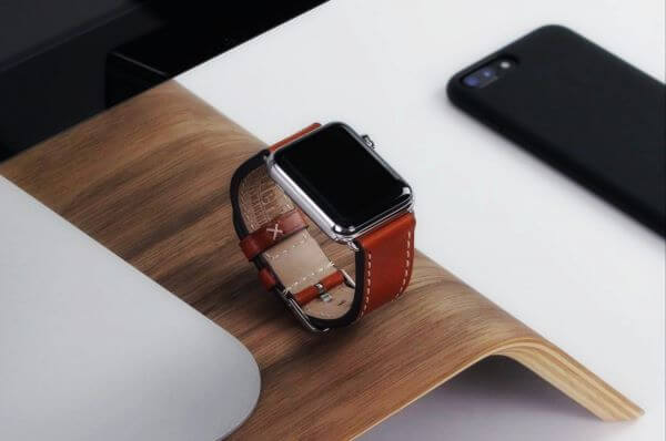 Leather Apple Watch band