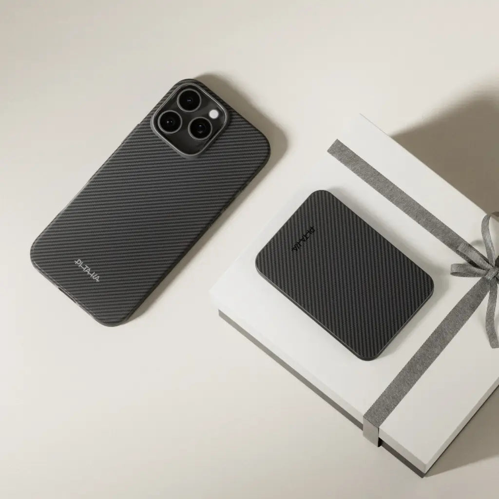 Solid Support Set - Powerbank & Military-Grade Protective Case for iPhone/Galaxy