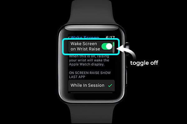 turn off "wake screen on wrist raise" to save Apple Watch battery