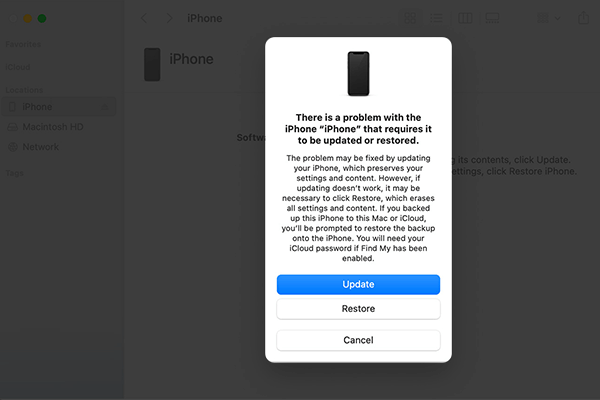 Restore your iPhone if it keeps rebooting