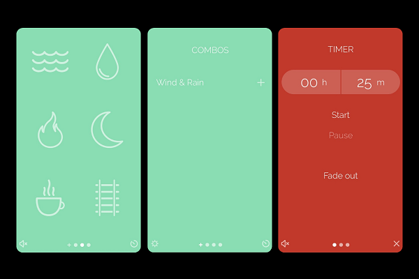 Noisli app for background noise improving focus and productivity