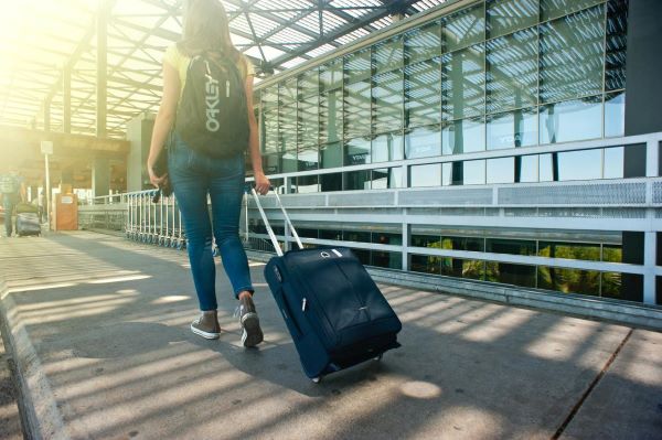 suitcases with wheels