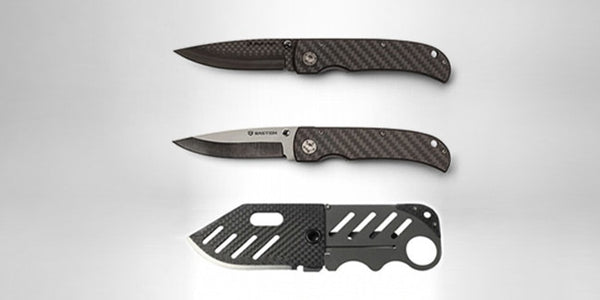 pocket-knife made from carbon fiber