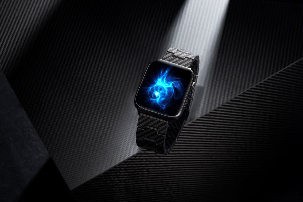 carbon fiber retro watch band for iWatch