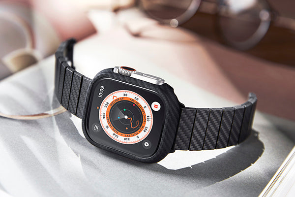 PITAKA Carbon Fiber Apple Watch band