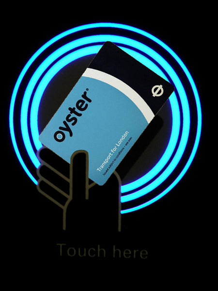 London Oyster metro card is a smart card