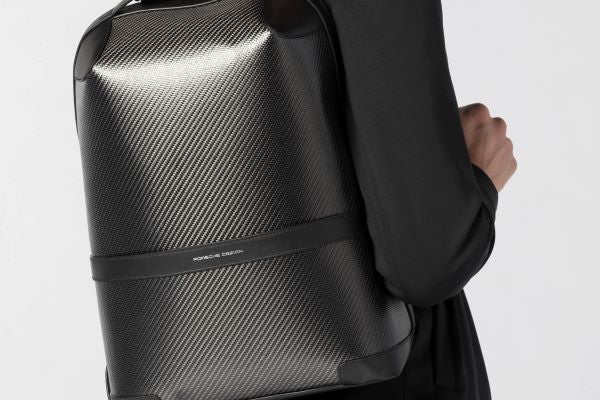 porsche backpack with carbitex carbon fiber