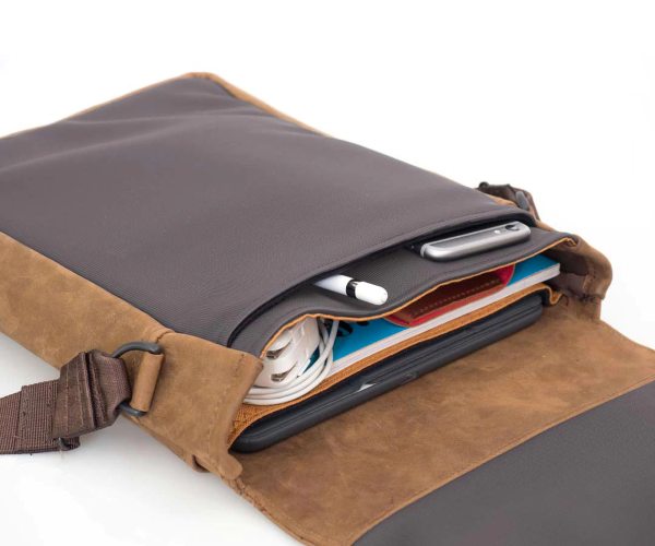 Ipad Mini Bag Cross Body With Shoulder Straps Leather Trim - Etsy Australia