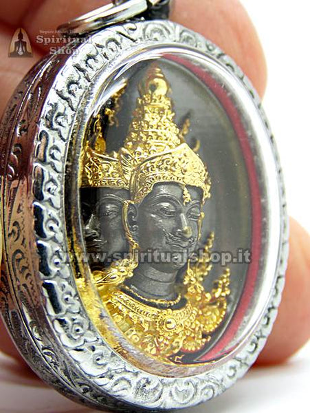 amuleto thailandese buddha 4 teste prosperity