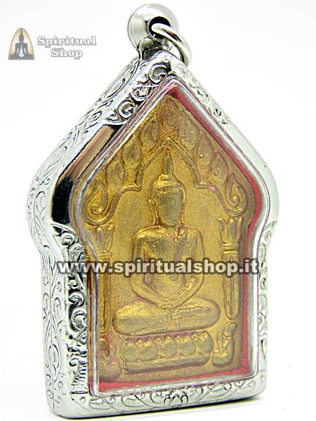 buddha dorato amuleto thailandese