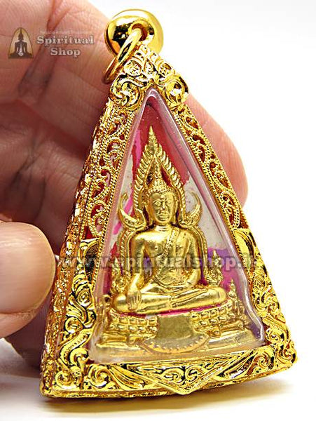 amuleto thailandese royal golden chinnaraj