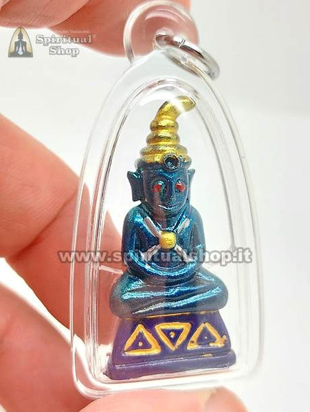 amuleto thailandese phra gang blue