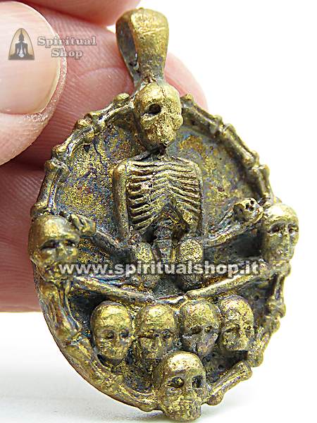 amuleto thailandese skeletros