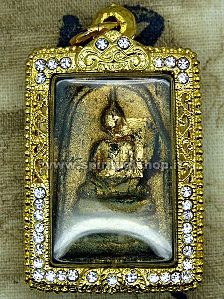 amuleto thailandese somdej