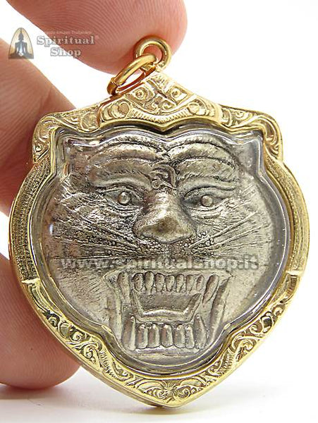 amuleto tigre thailandese tempio wat bang phra