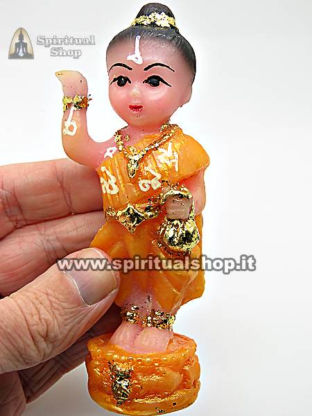 statuina nang kwak arancione tempio wat bang phra