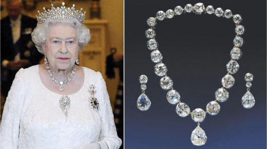 Queen Victoria's Diamond Collet Necklace with Teardrop – Dames a la Mode