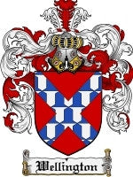 Wellington family crest coat of arms emailed to you within 24 hours ...