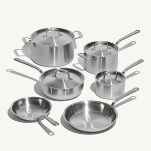 All-Clad D5 Stainless Polished 5-ply Bonded Cookware Set, plus  Individual Pans - Pryde's Kitchen & Necessities - All Clad D5 Cookware