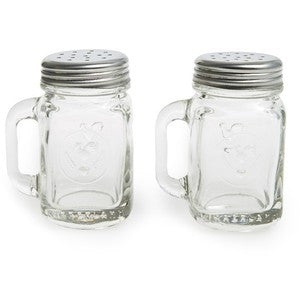 Salt & Pepper Mason Jar Set - Pryde's Kitchen & Necessities - Mason Jar Salt And Pepper