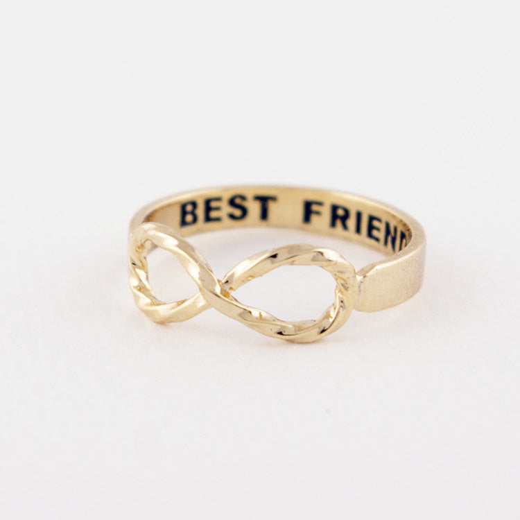 Twist Infinity Best Friends Ring