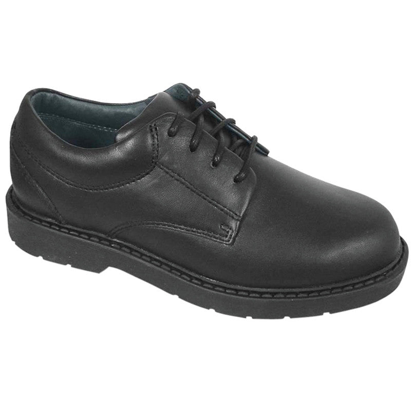 Scholar - Youths Black Leather Oxford 