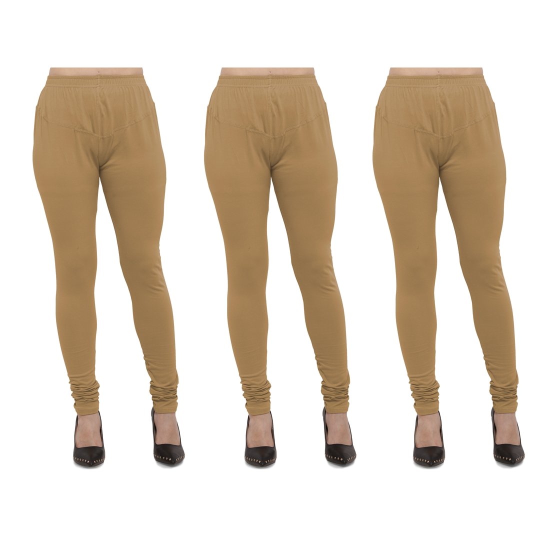 golden colour leggings