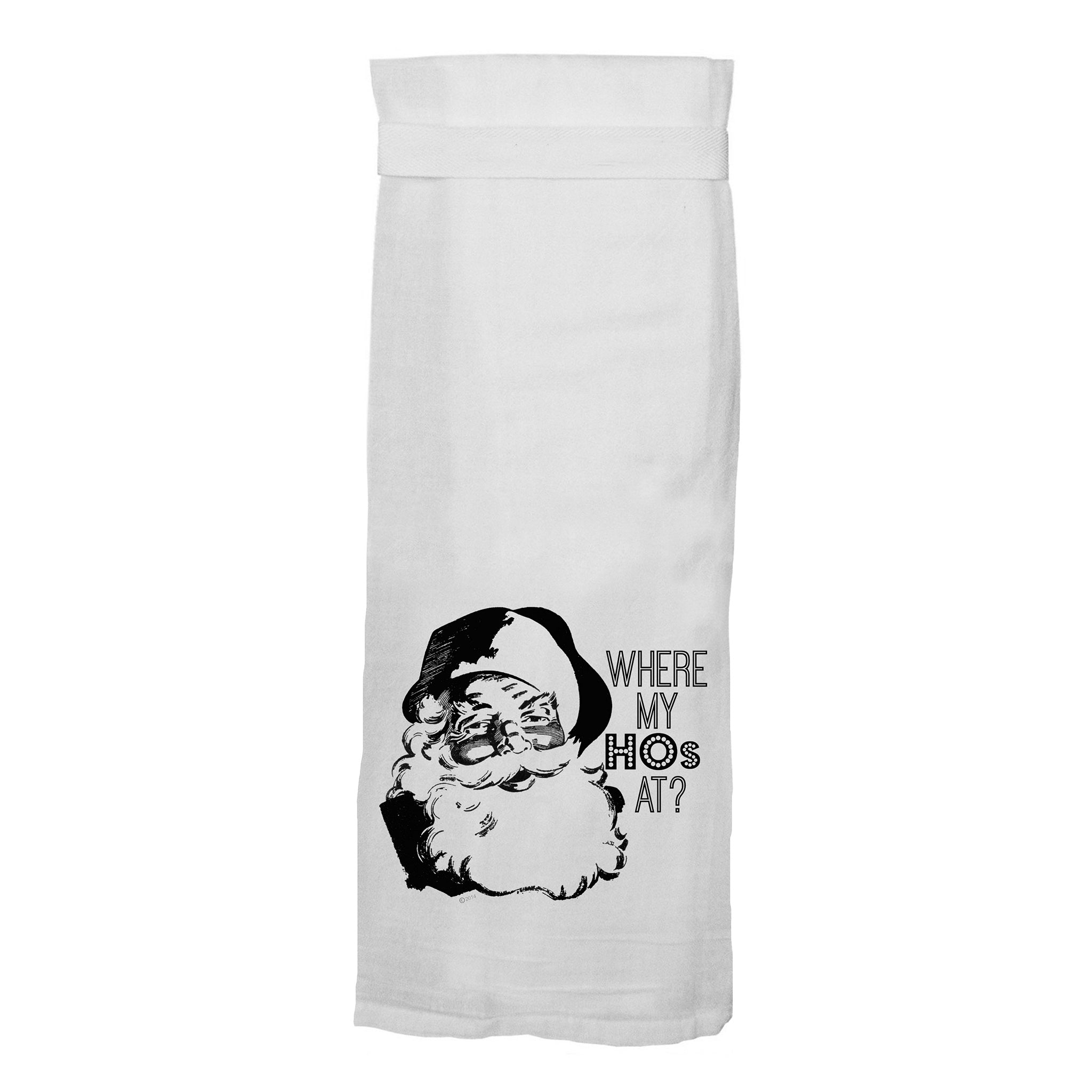 Filled with Dread but Still Whimsical, Funny Kitchen Towel, Twisted Wares