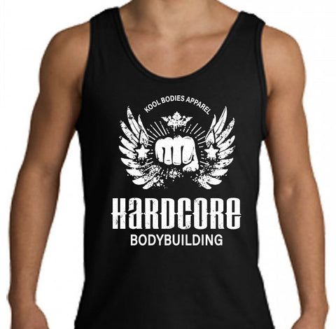 HARDCORE GRAPHIC TANK   BLACK