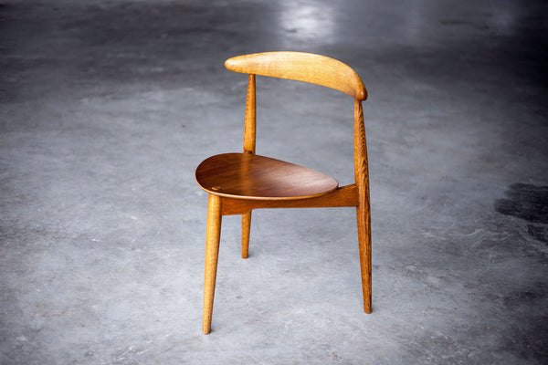 Three Legged Heart Chair by Hans Wegner | Mostly Danish Furniture Ottawa