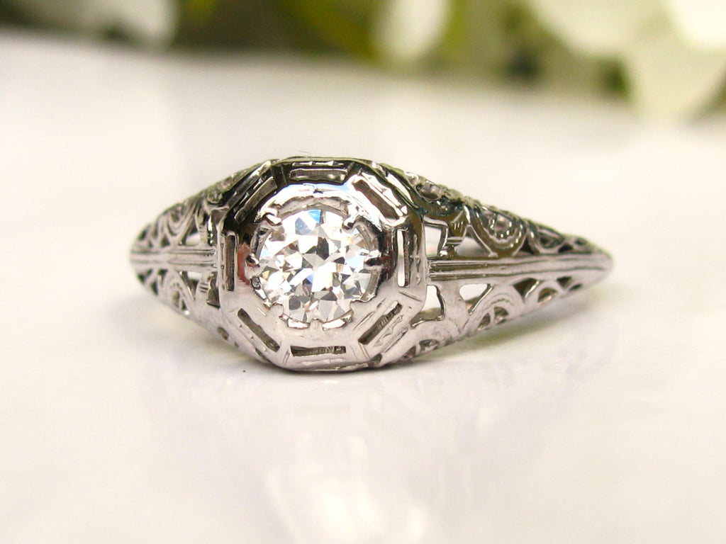 antique art deco ring