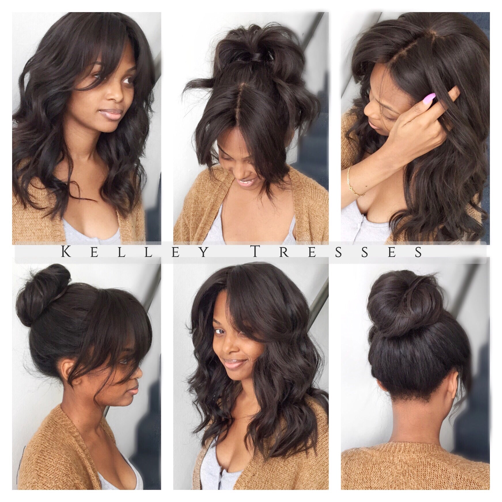 Versatile Sewin Silk Closure Get The Look Kelley Tresses