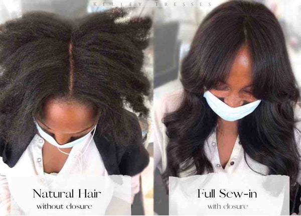 Closure Sewin Before and After