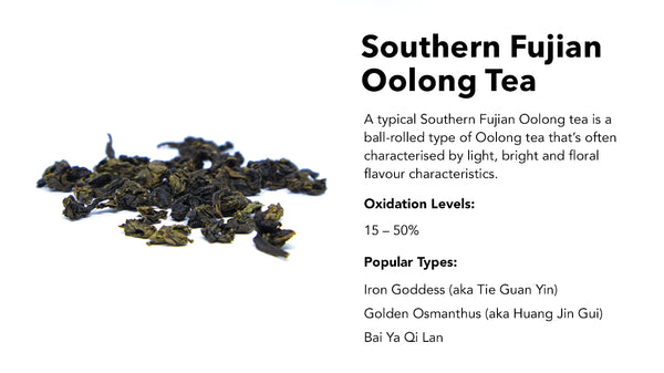 Southern Fujian Oolong tea