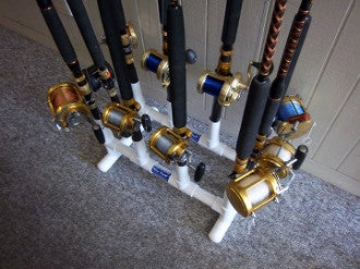 PVC Fishing Rod Holder (10 Place) â€