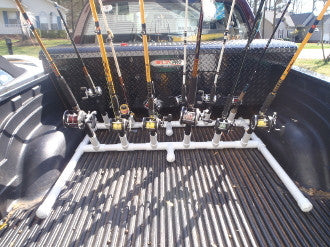 Truck Bed Fishing Rod Rack â€