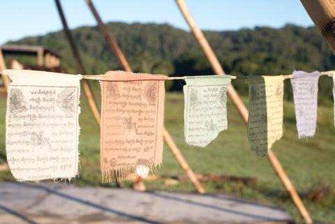Dreamers and Drifters blog prayer flags